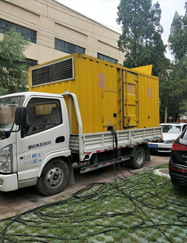 中宁发电车出租-柴油发电机组排烟系统设计要求及其考虑因素